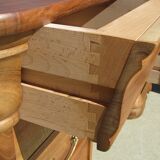 Minister in solid walnut desk