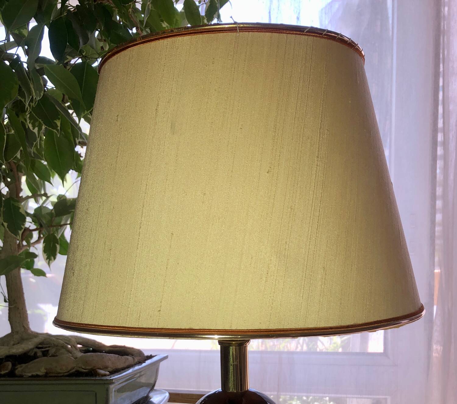 Beautiful brass lamp base