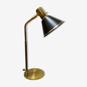 rare swedish table lamp from Öia in brass