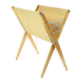Porte-magazine en bois, Tchécoslovaquie Années 1960