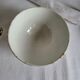 Old bowl in earthenware DIGOIN SARREGUEMINES with faceted burgundy.