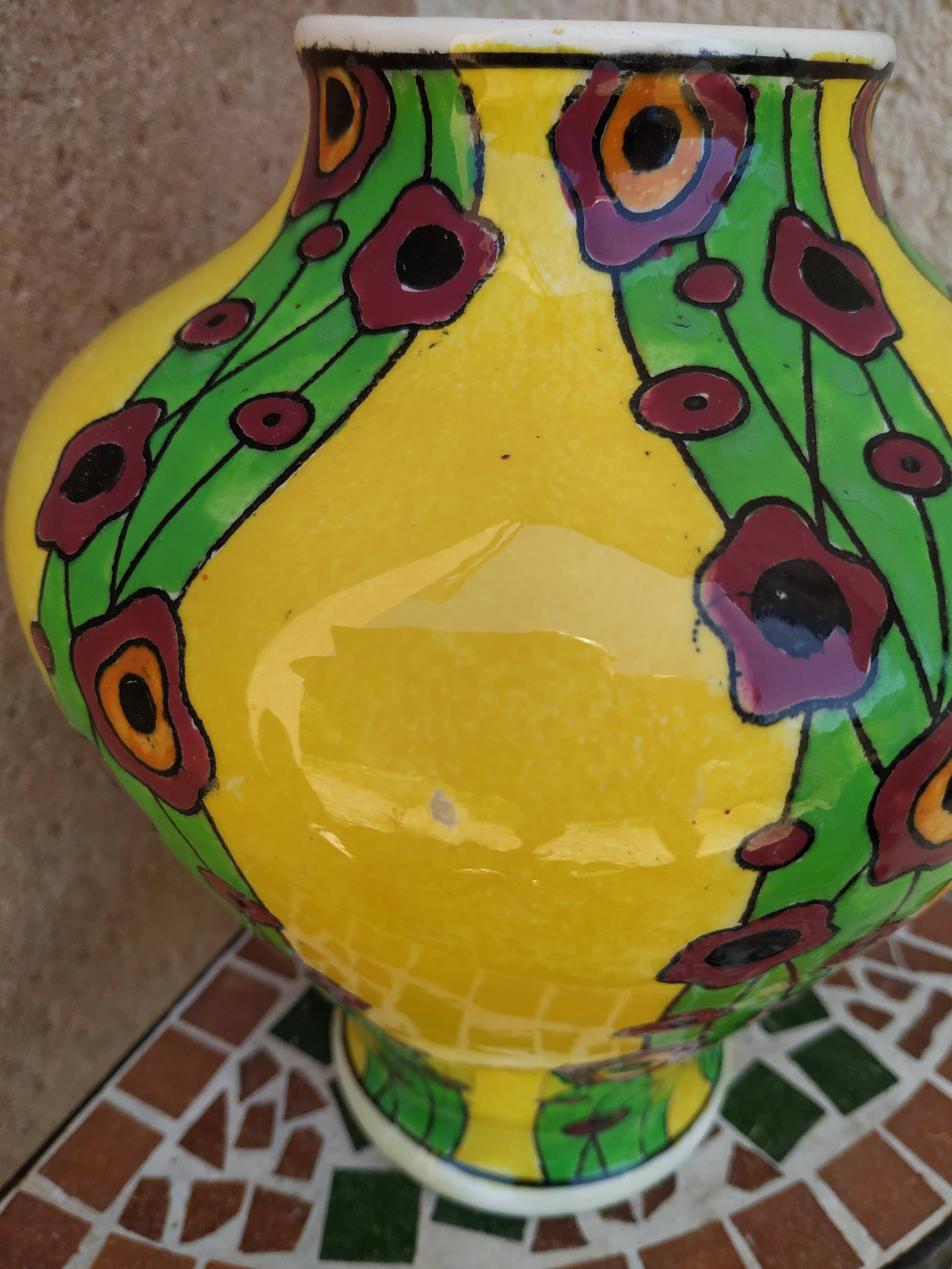 Art deco vase keramis-charles Catteau