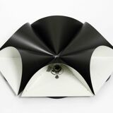 Set of six very rare large 1970s metal wall lights by Staff | Model 2020/21