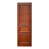 Porte ancienne, porte bois ancienne, grande porte vintage, porte d'intérieur, porte artisanale, 50's