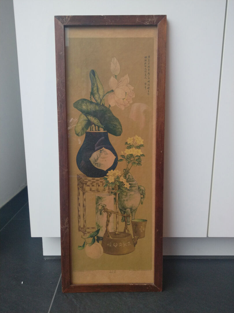 Ensemble de tirages d'art chinois vintage
