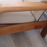 Mid- century three-seater danish teak sofa