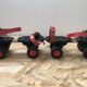 Old pair of roller skates germina metal black