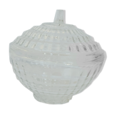 Glass sugar bowl