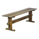 Rustic Pine Bench, 1960s