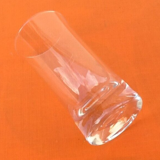 6 verres à shot tube classique / transparent