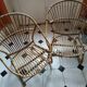Rattan armchair