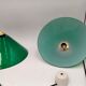 Green opaline pair