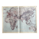 Old map of air routes — Ancient Continent