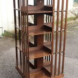 Rotating library signed "G.borgeaud Paris"