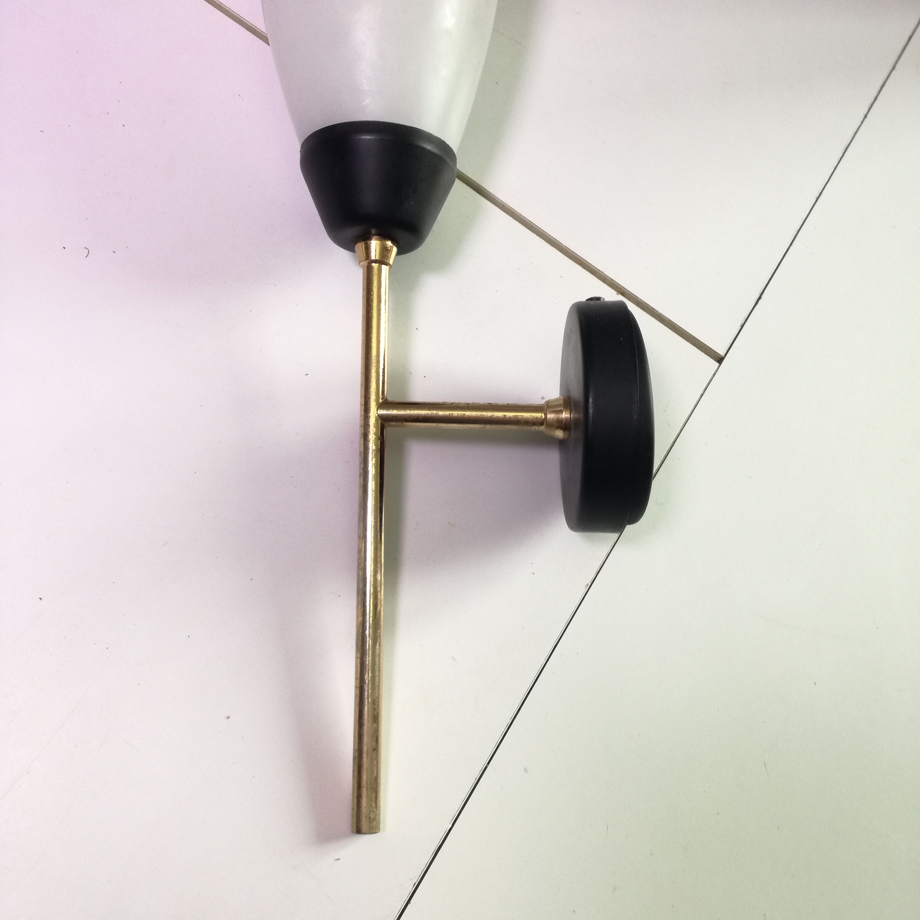 Minimalist wall lamp from 1960