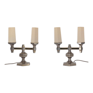 paire de lampes candélabres - 1970