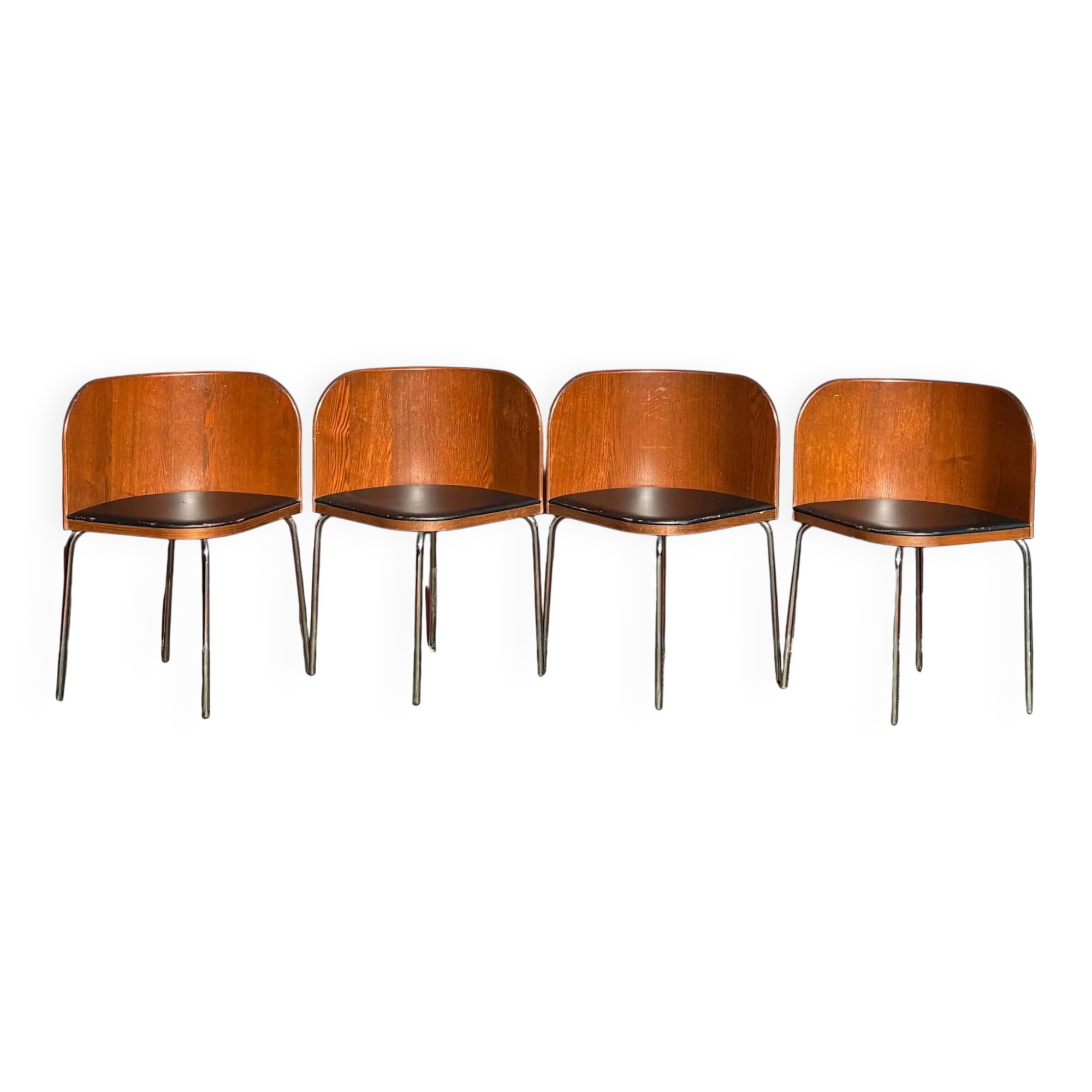 4 chaises Fusion de Sandra Kragnert pour IKEA - Années 2000 - Ref 1369
