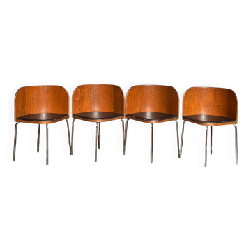 4 Fusion chairs by Sandra Kragnert for IKEA - 2000s - Ref 1369