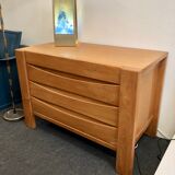 Chest of drawers in elm,1970