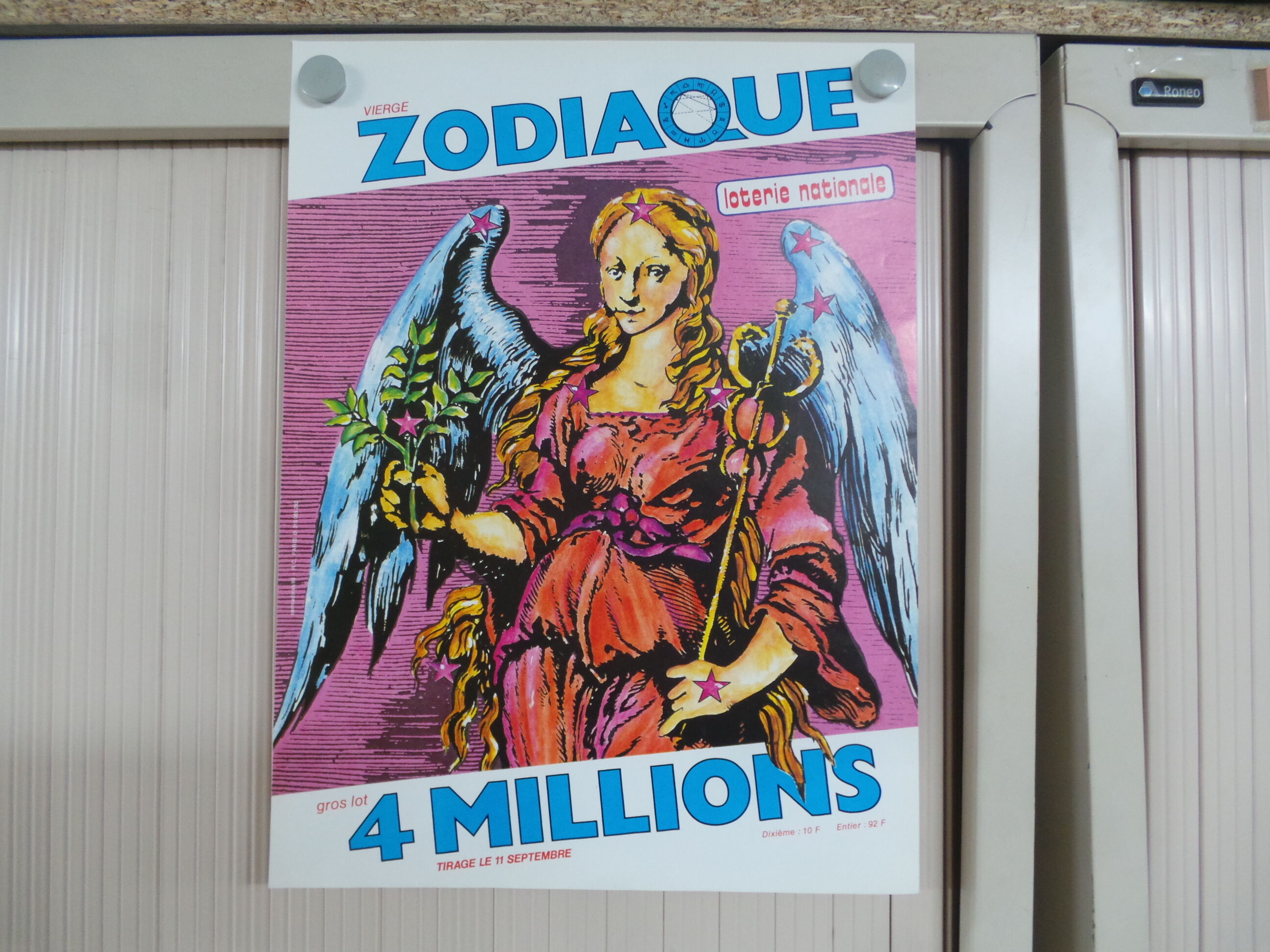 Original poster National Lottery Zodiac Virgo