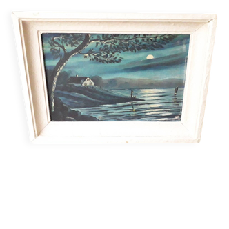 Oil painting on canvas