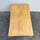 Natural wood coffee table