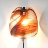 Set of 2 glassplattelampet wall sconces by Per Lütken for Holmegaard, Denmark 1970's