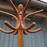 Antique parrot coat rack