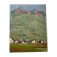 Oil painting landscape mountain 1938