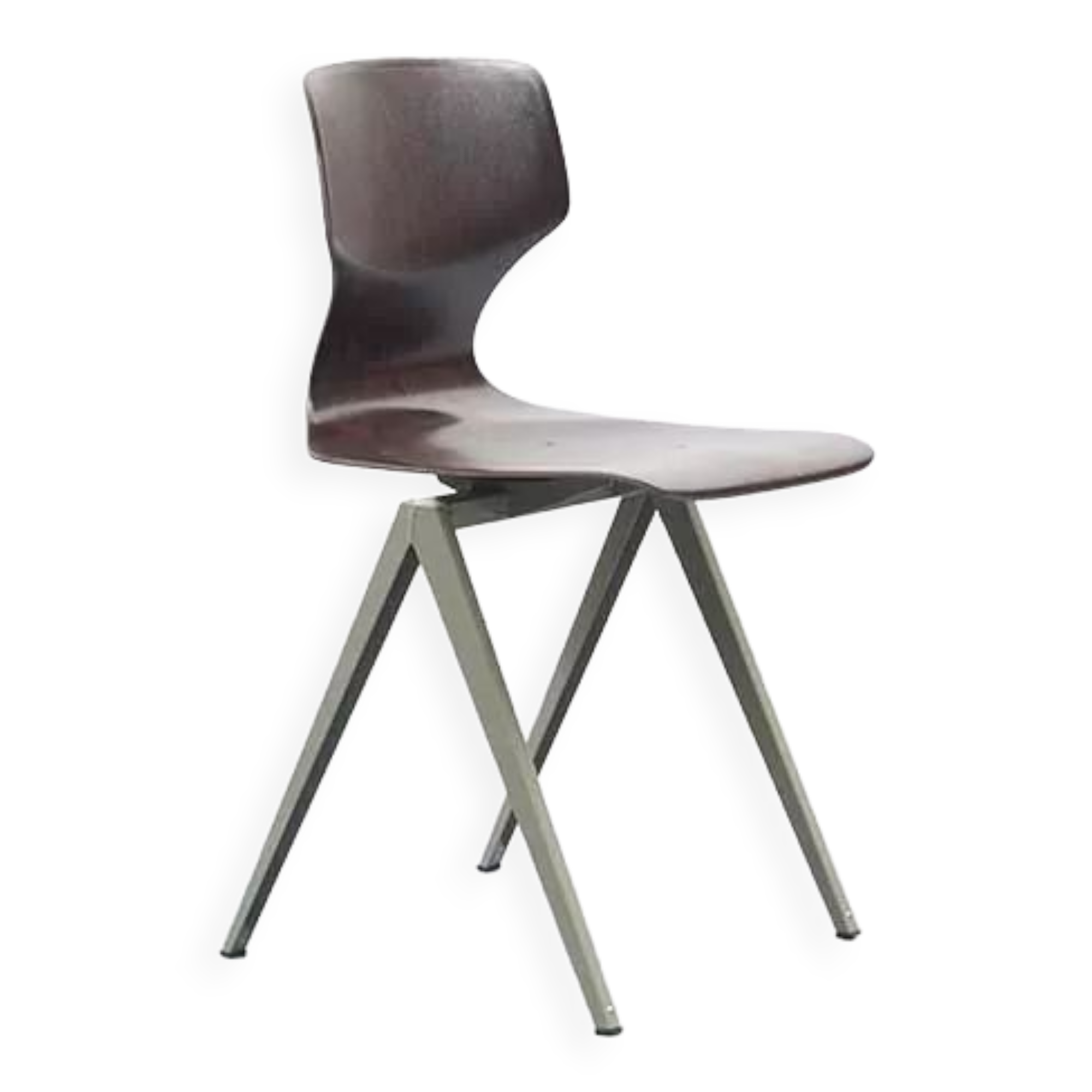 Galvanitas s19 chair reissue ebony green