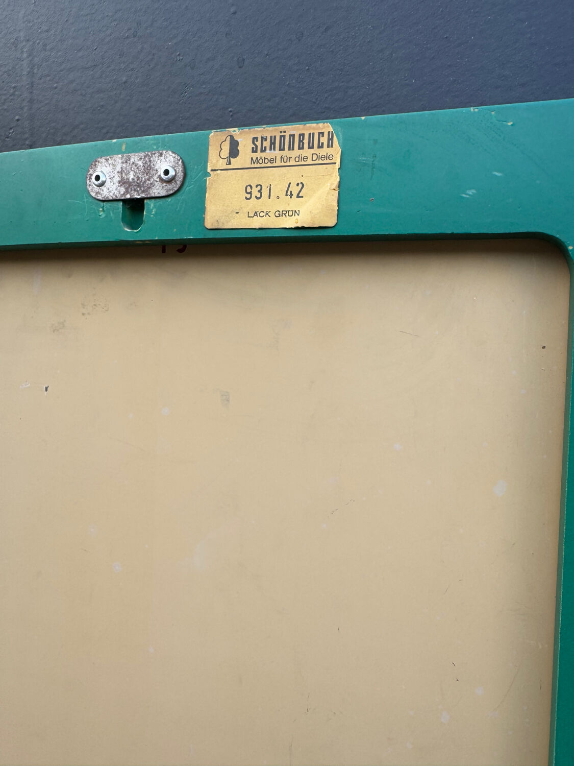 Scandinavian style mirror from the 70s