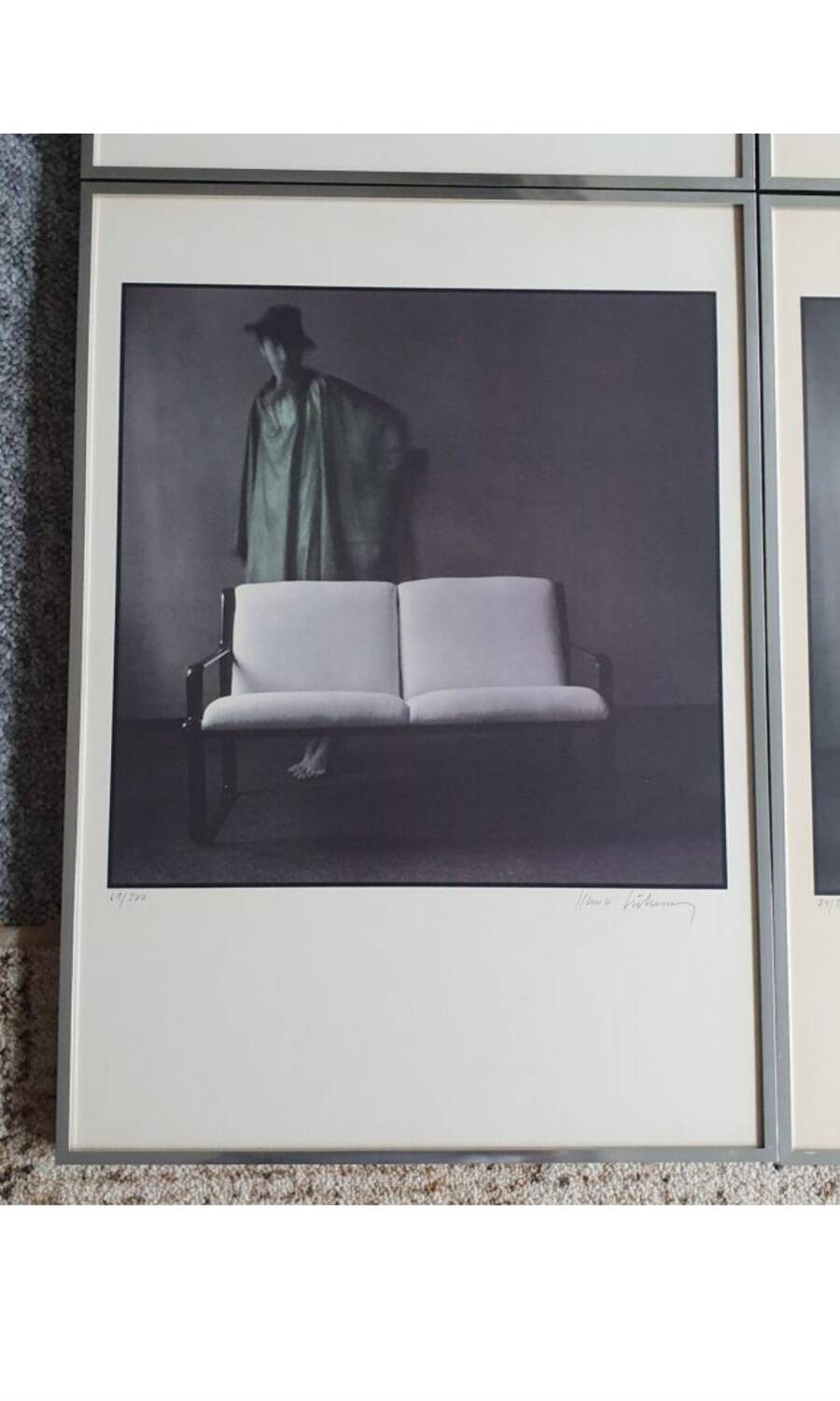 Set of 6 photos of Karin Szekessy for Knoll International