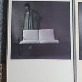 Set of 6 photos of Karin Szekessy for Knoll International