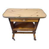 Magazine holder side table
