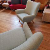 Rare 50s Swedish salon Restored for its rental in the film "Little Nicolas ,2021"