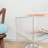 Table basse en plexiglass