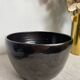 Glazed ceramic salad bowl