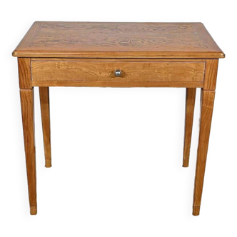 Petite Table Bureau en Frêne, Art Déco – 1930
