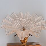 Table lamp in gilded bronze, late 19th / early 20th