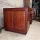 Modernist mahogany desk from cuba dominique art deco 1940