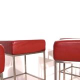 Ensemble de 6 tabourets de bar De Sede DS 218/55 par Paolo Piva, 2000