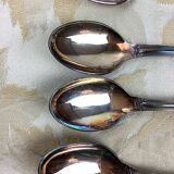 Box of 12 old spoons