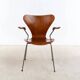 1950s Arne Jacobsen Armchair Teak, by Fritz Hansen