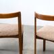 Ensemble de six chaises de salle à manger italiennes