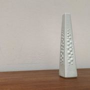 Vintage white porcelain vase from KPM Royal Porcelain, 1970s.