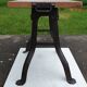 Table or console industrial machine foot 1900s