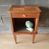 Vintage oak bedside/nightstand