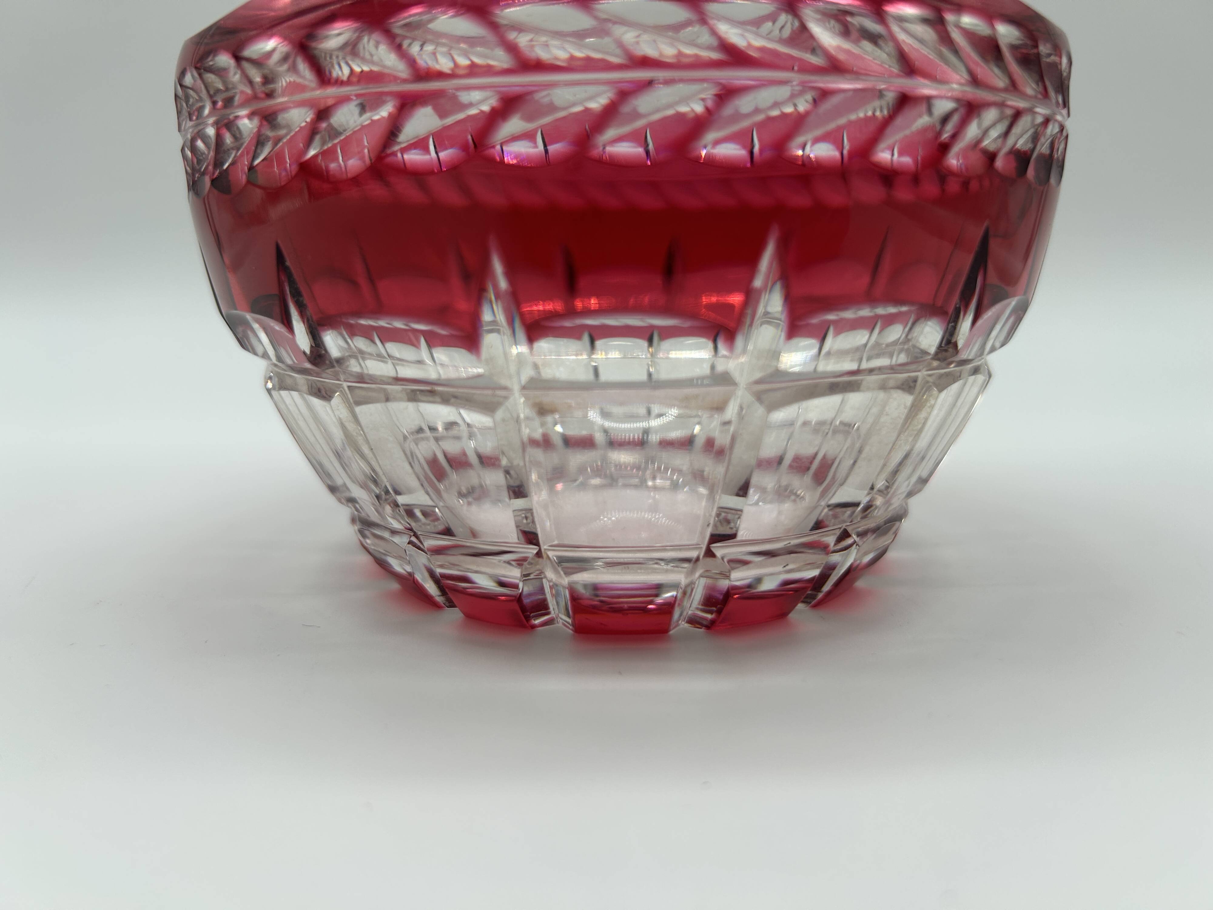 Crystal flower holder from VSL by Joseph SIMON