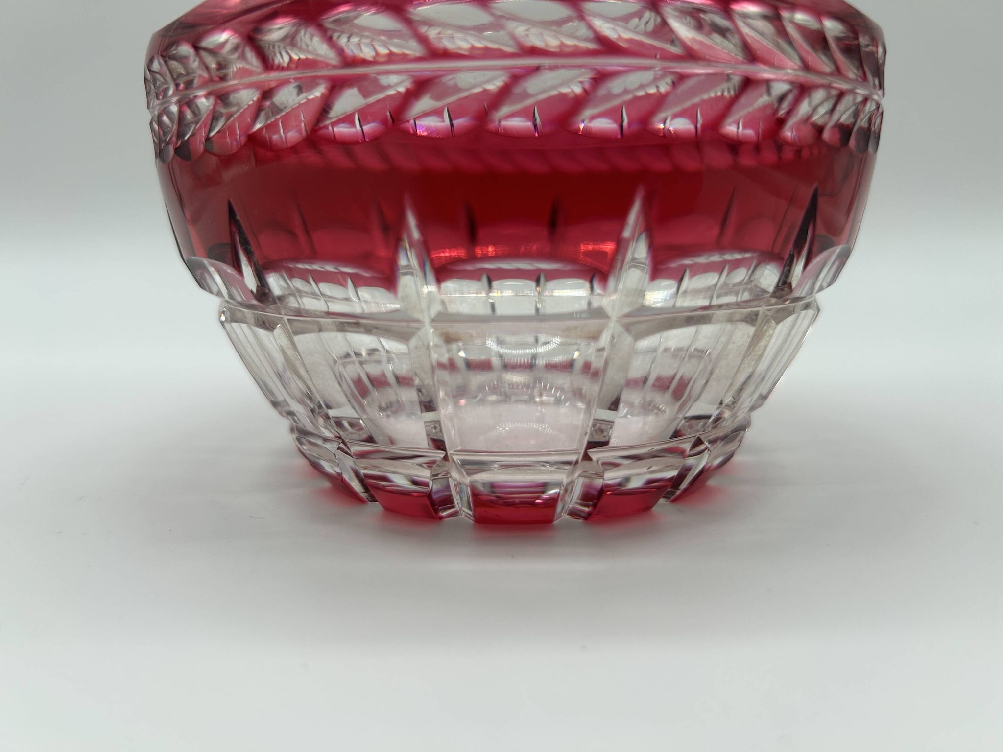 Pique-fleurs en cristal du VSL par Joseph SIMON