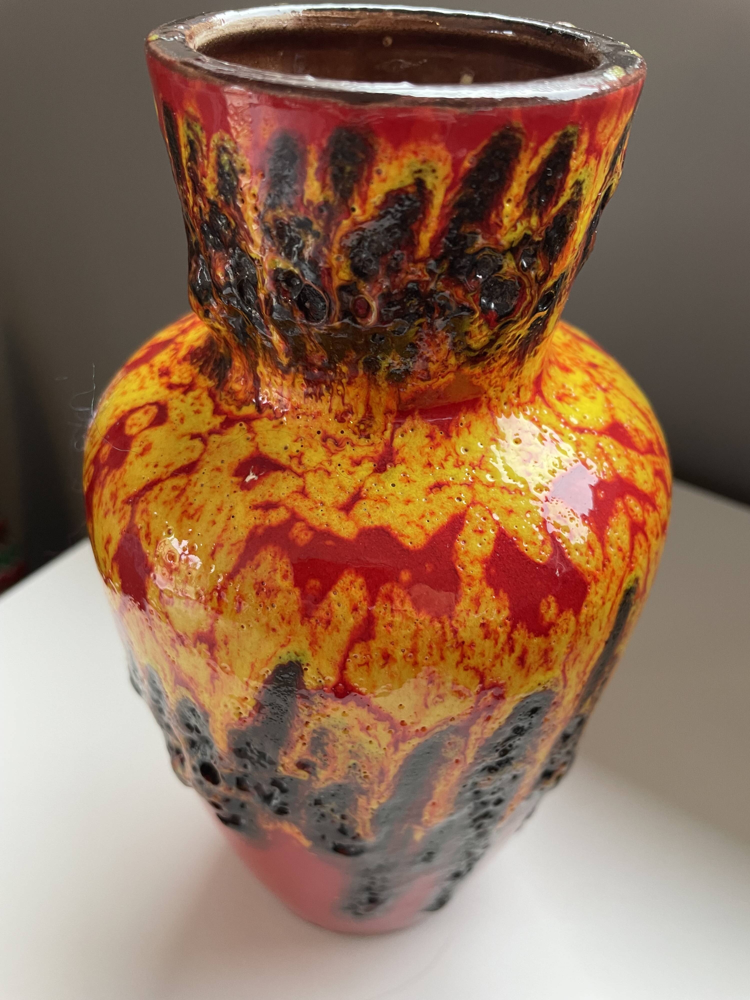 Fat Lava Vase West Germany – Dümler & Breiden – 1970s